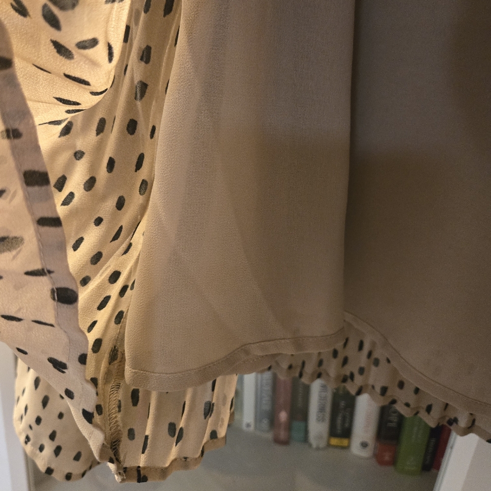 Polka Dot Long-Sleeve Pleated Blouse by InWear Copenhagen - Picture 10 of 13